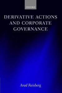 bokomslag Derivative Actions and Corporate Governance