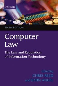 bokomslag Computer law : the law and regulation of information te