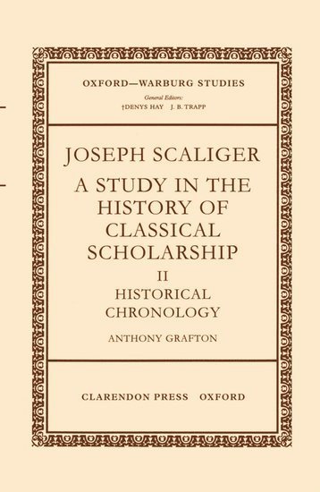 bokomslag Joseph Scaliger: II: Historical Chronology