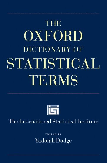 bokomslag Oxford Dictionary of Statistical Terms
