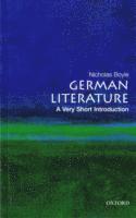 bokomslag German Literature: A Very Short Introduction