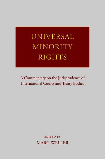bokomslag Universal Minority Rights