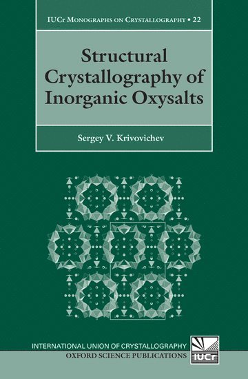 bokomslag Structural Crystallography of Inorganic Oxysalts