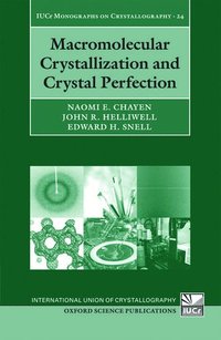 bokomslag Macromolecular Crystallization and Crystal Perfection