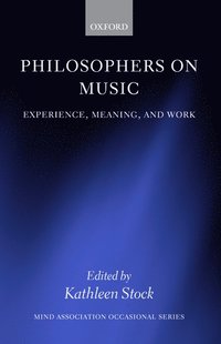 bokomslag Philosophers on Music