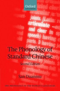 bokomslag The Phonology of Standard Chinese