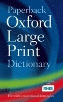 bokomslag Paperback Oxford Large Print Dictionary