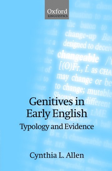Genitives in Early English 1