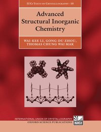bokomslag Advanced Structural Inorganic Chemistry