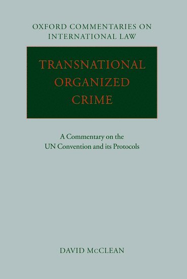 bokomslag Transnational Organized Crime