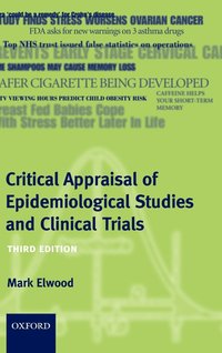 bokomslag Critical Appraisal of Epidemiological Studies and Clinical Trials
