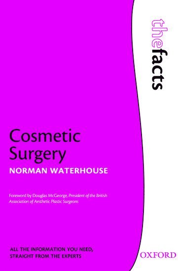 bokomslag Cosmetic Surgery