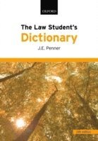bokomslag The Law Student's Dictionary
