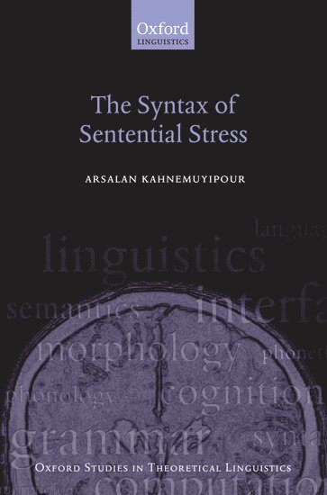 bokomslag The Syntax of Sentential Stress