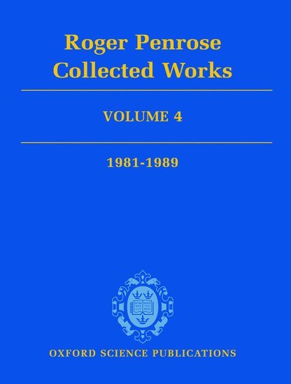 Roger Penrose: Collected Works 1