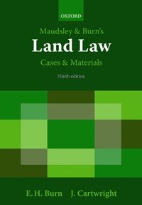 bokomslag Maudsley & Burn's Land Law Cases and Materials