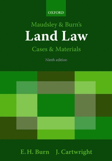 Maudsley & Burn's Land Law Cases and Materials 1