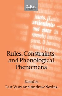 bokomslag Rules, Constraints, and Phonological Phenomena