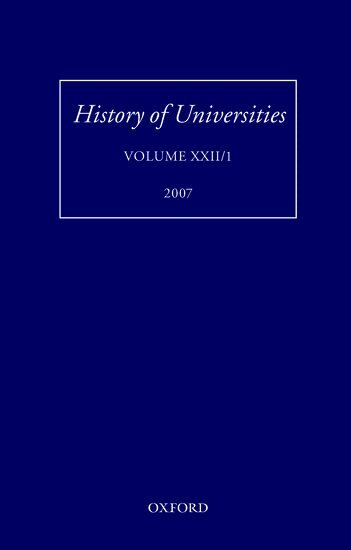 Mordechai Feingold - History of Universities, Inbunden