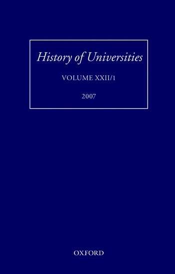 bokomslag History of Universities