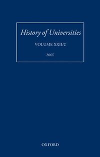 bokomslag History of Universities