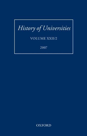 Mordechai Feingold - History of Universities, Inbunden