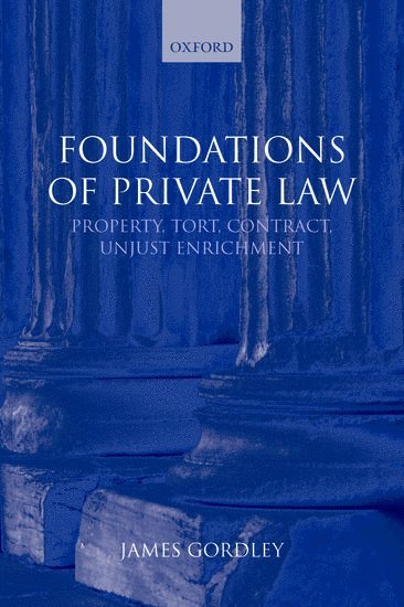 James Gordley - Foundations of Private Law, Häftad