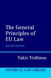 bokomslag The General Principles of EU Law