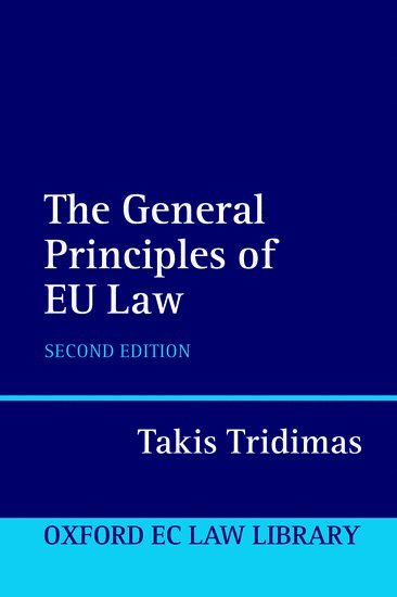 bokomslag General Principles of EU Law