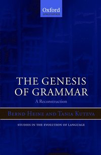 bokomslag The Genesis of Grammar