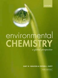 bokomslag Environmental chemistry - a global perspective