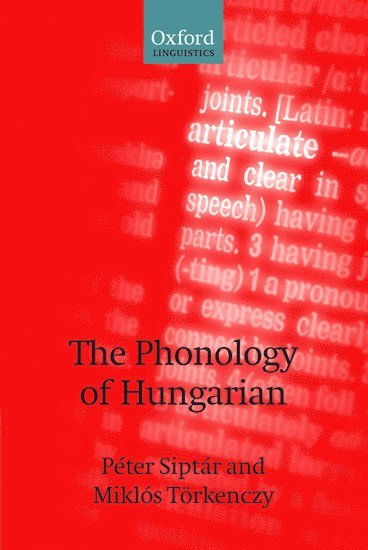 bokomslag The Phonology of Hungarian