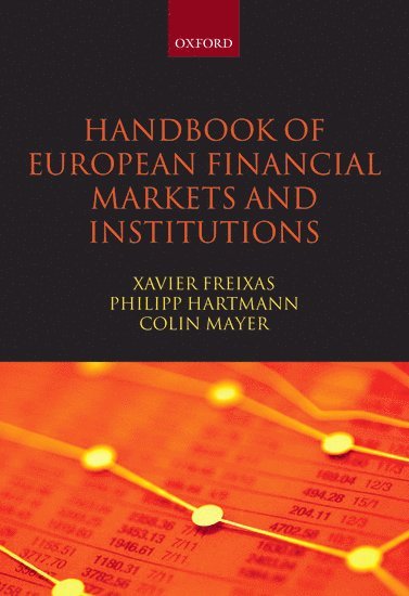 Handbook of European Financial Markets and Institutions 1