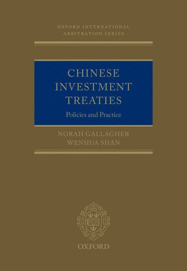 bokomslag Chinese Investment Treaties