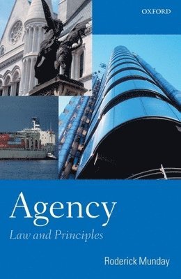 Roderick Munday - Agency: Law and Principles, Häftad