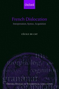 bokomslag French Dislocation