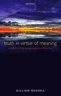 bokomslag Truth in Virtue of Meaning