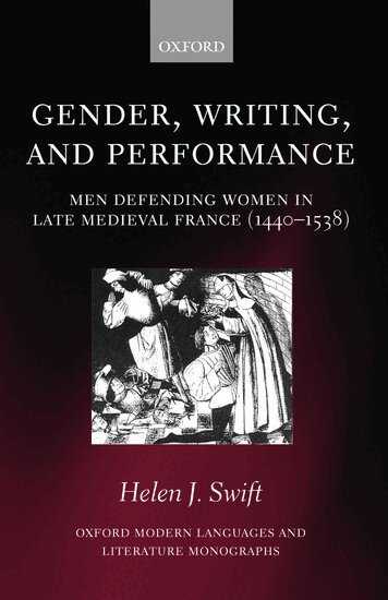Helen J. Swift - Gender, Writing, and Performance, Inbunden