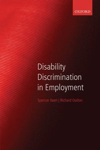 bokomslag Disability Discrimination in Employment