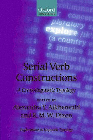 bokomslag Serial Verb Constructions