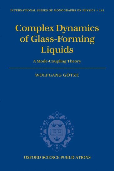 bokomslag Complex Dynamics of Glass-Forming Liquids