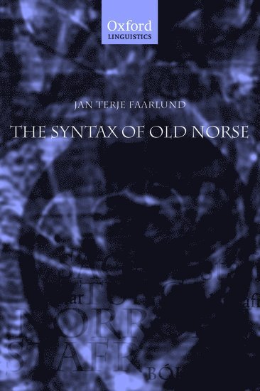 The Syntax of Old Norse 1