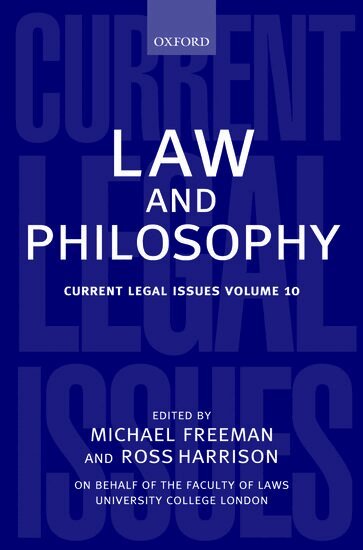 Ross Harrison, Michael Freeman, Michael Freeman, Ross Harrison - Law and Philosophy, Inbunden