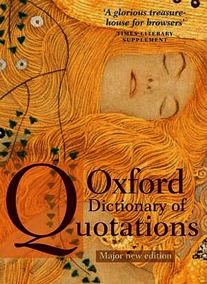 Oxford Dictionary of Quotations