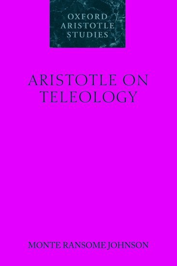 Aristotle on Teleology 1
