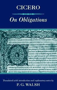 bokomslag Cicero: On Obligations (De Officiis)