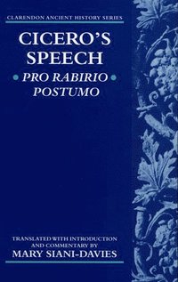 bokomslag Cicero: Pro Rabirio Postumo