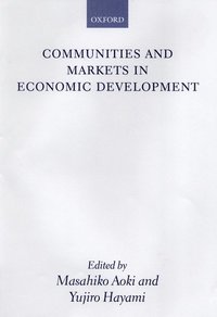 bokomslag Communities and Markets in Economic Development