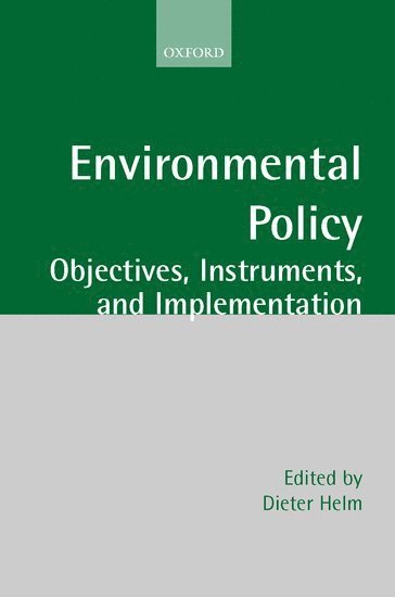 bokomslag Environmental Policy