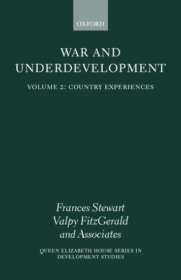 bokomslag War and Underdevelopment: Volume 2: Country Experiences